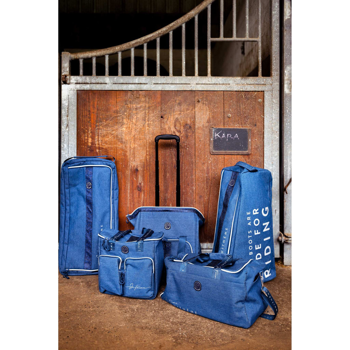 Je t'aime EQUITHÈME Bridling Bag - Denim - 938035019_ambi_1