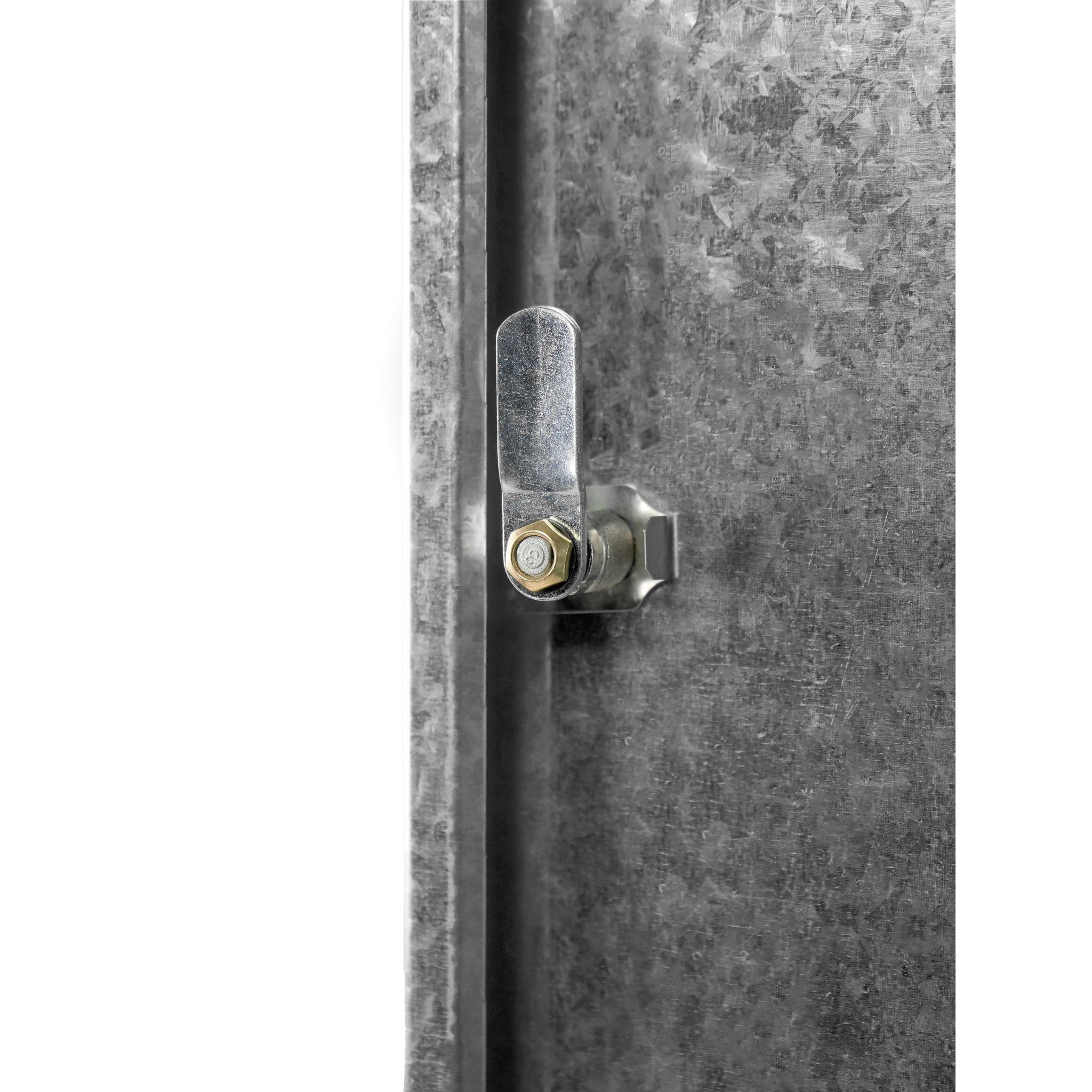 Hippo-Tonic Lock for metal cabinet Nickel plated metallic 704003001