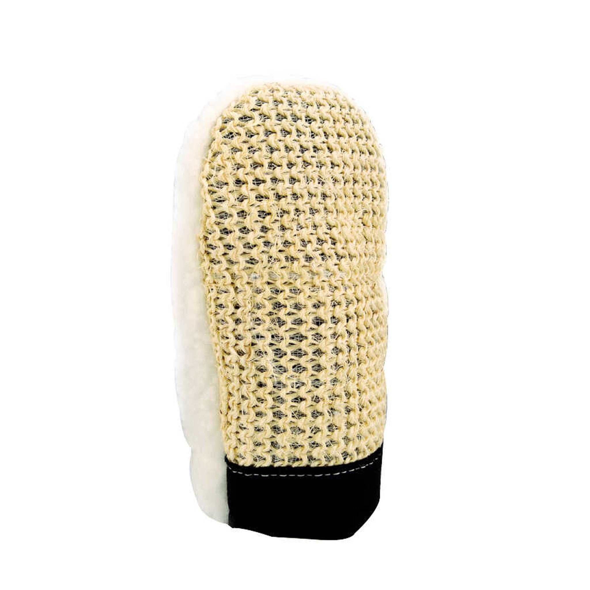 Hippo-Tonic  Sisal/wool Mitt Natural 700151