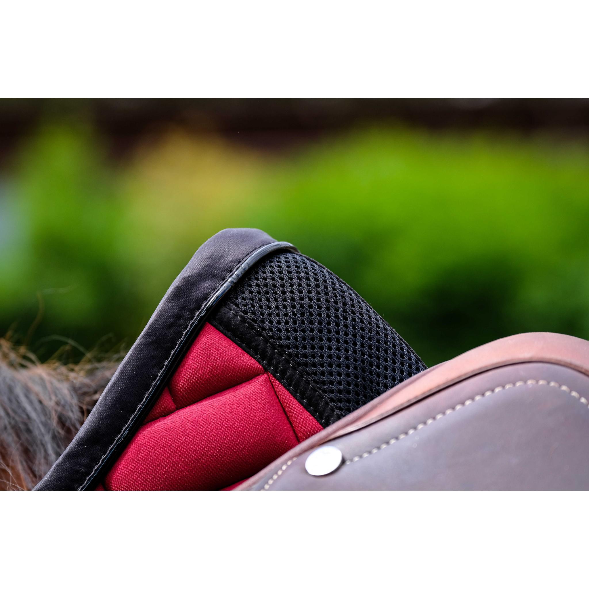 EQUITHÈME Impulsion Saddle Pad - All purpose Burgundy 204006033