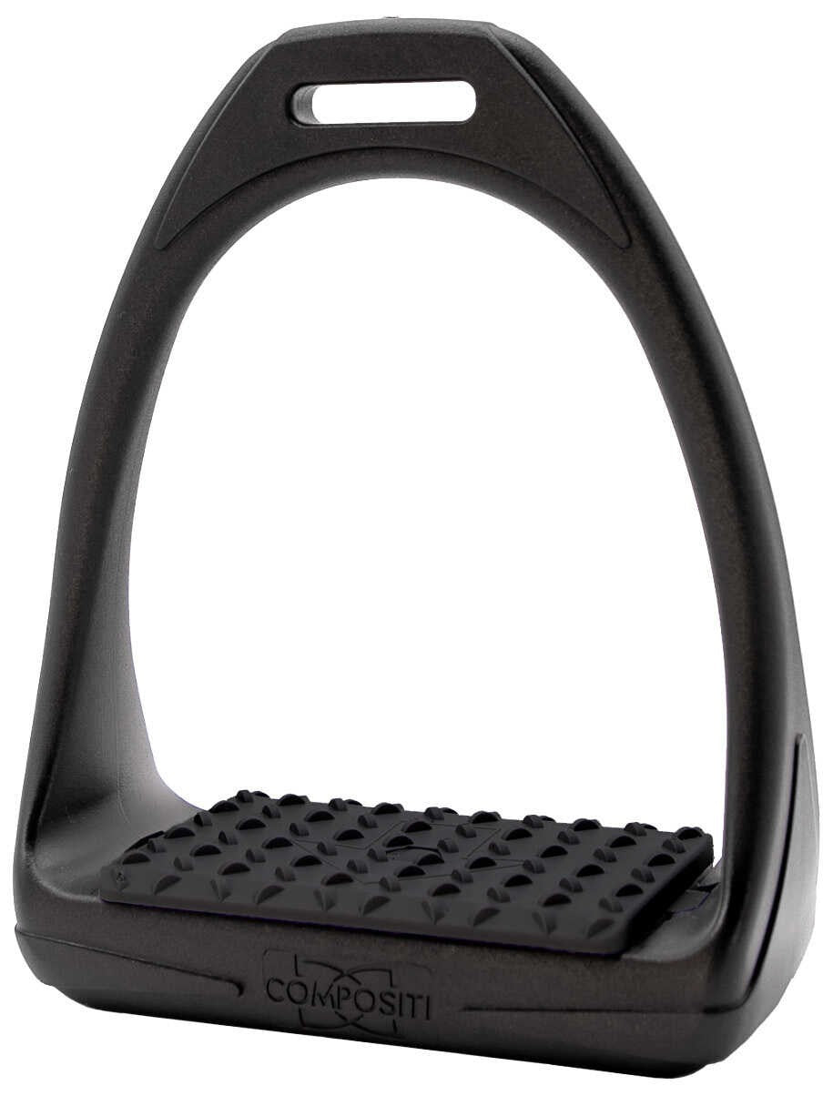 Compositi Reflex Reflective stirrups Black