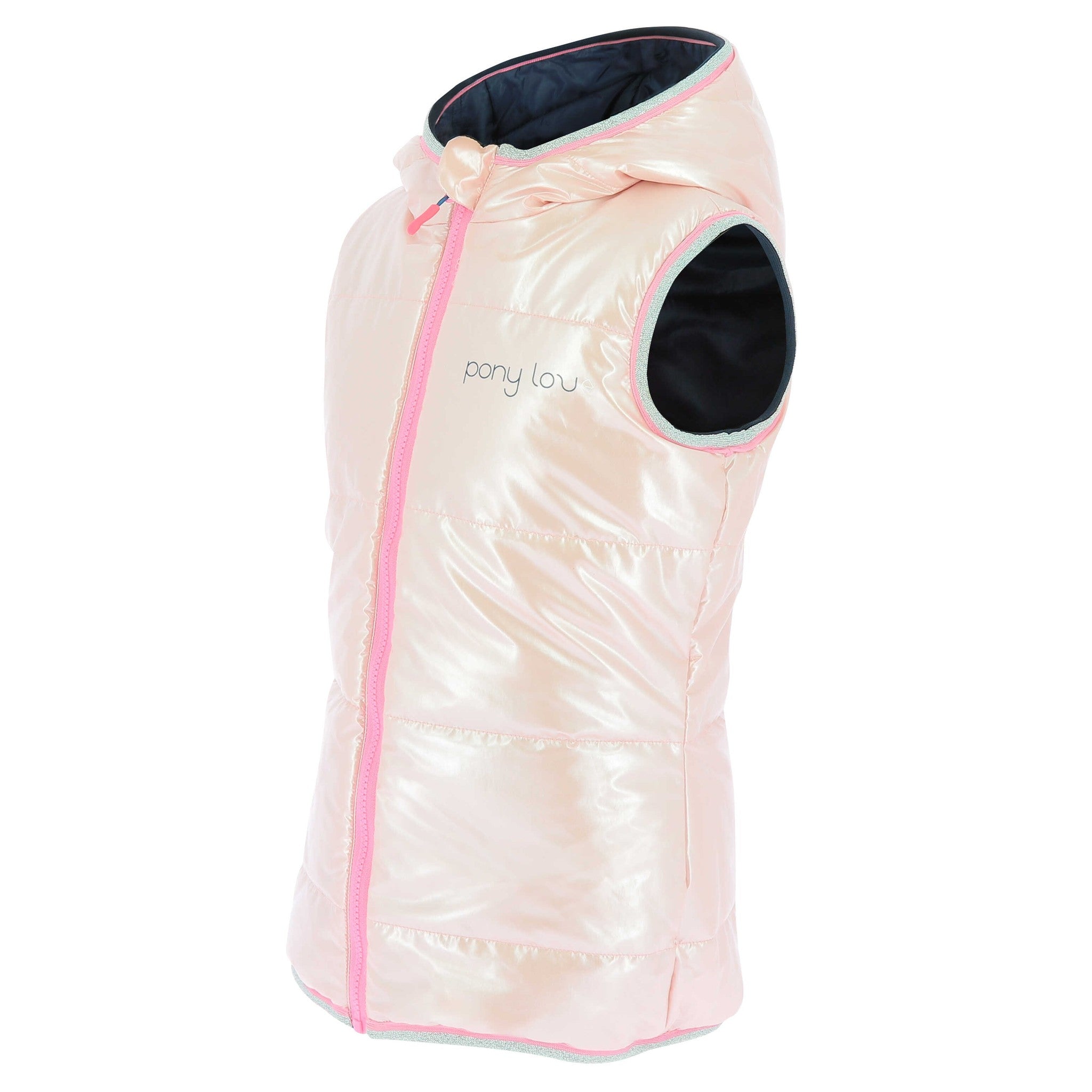 Equi-Kids Jade Vest - Kids - Navy blue/pink - 978041708_packshot_8