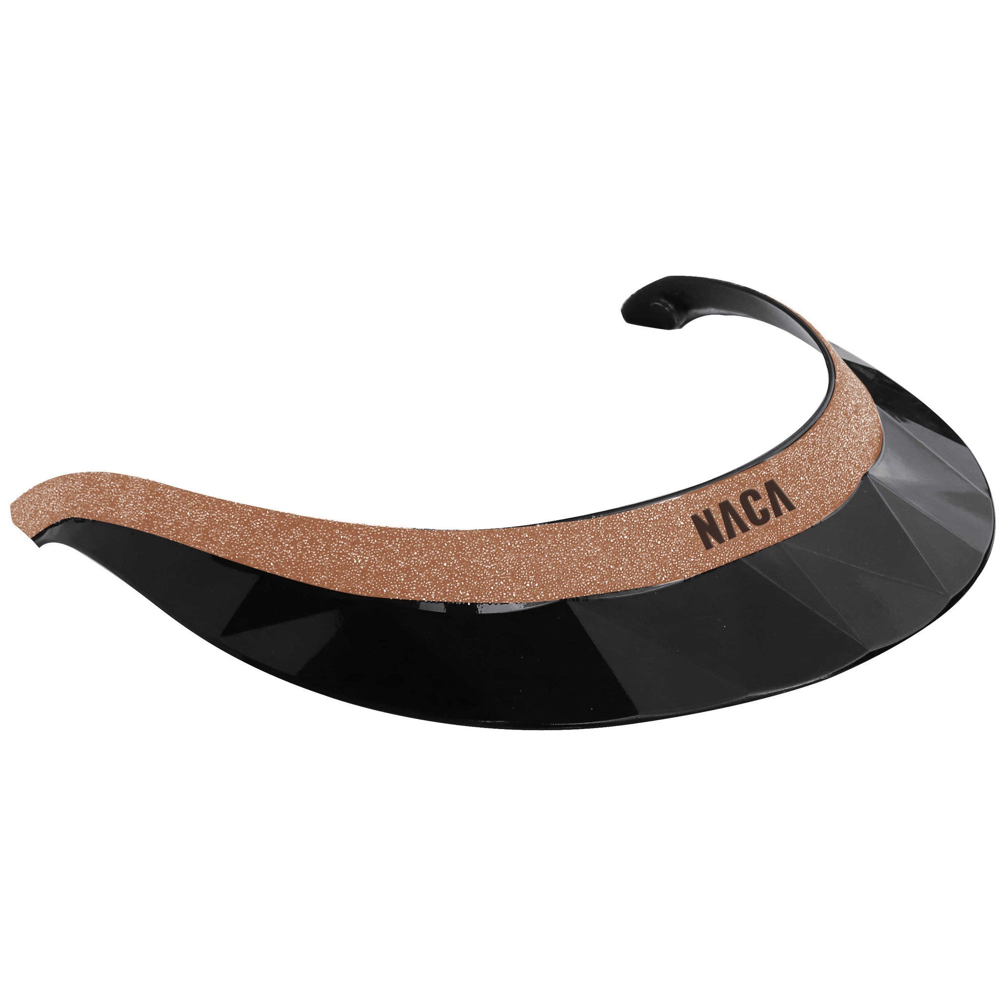 Large NACA GlowUp Visor Black/golden pink 990076250