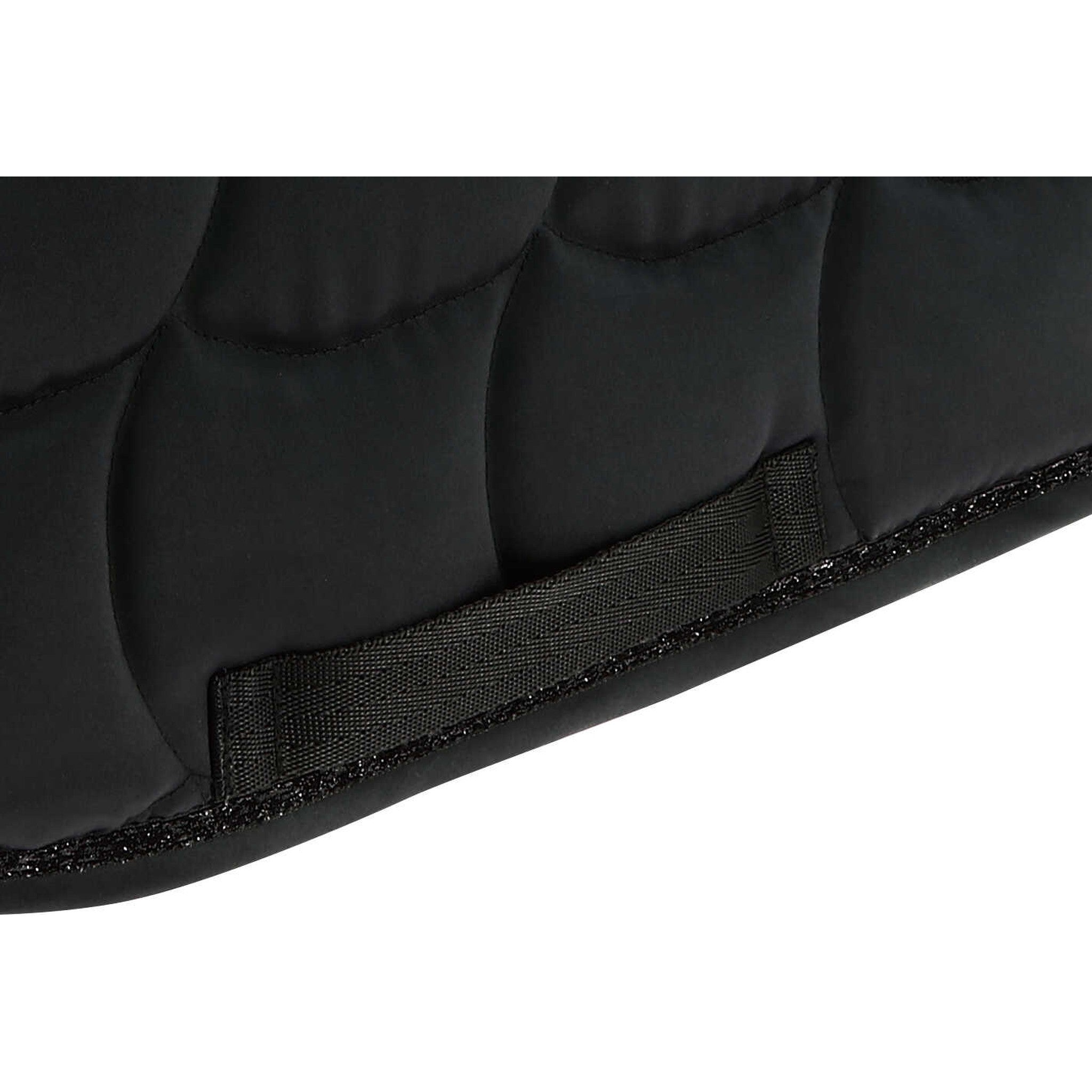 EQUITHÈME Satin Saddle pad - All purpose Black 204432002