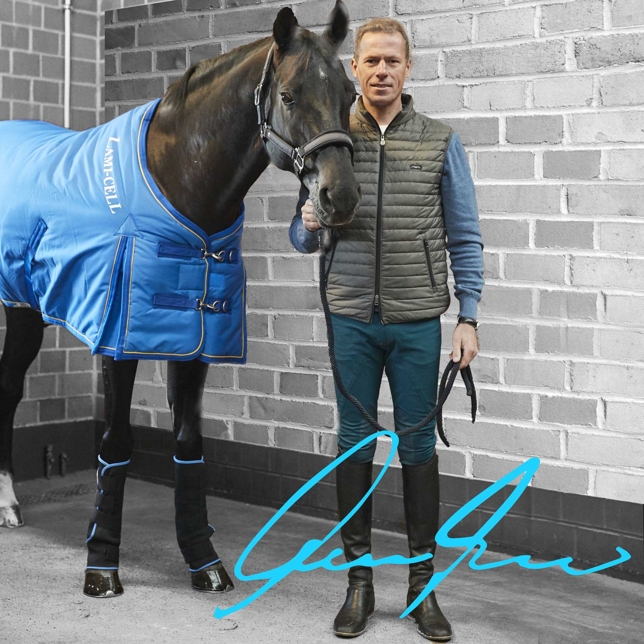 Lami-Cell Ice Boots Black/blue 541021326