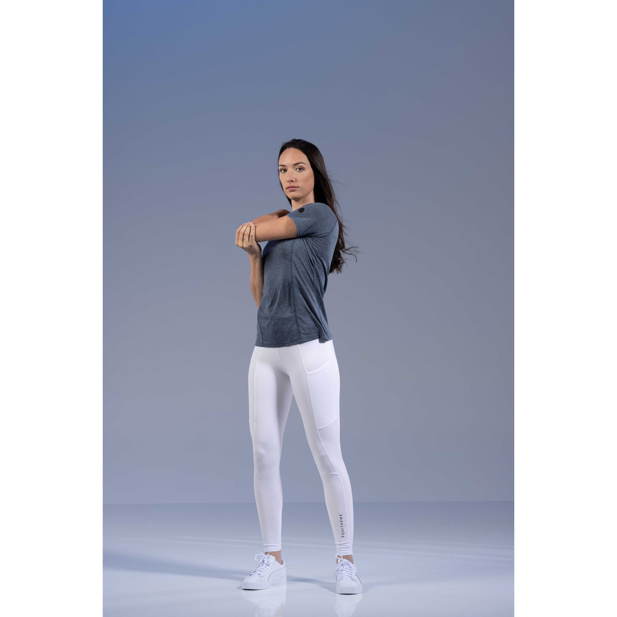 Pro Series Vibration T-Shirt - Women's - Blue - 963063192_ambi_8