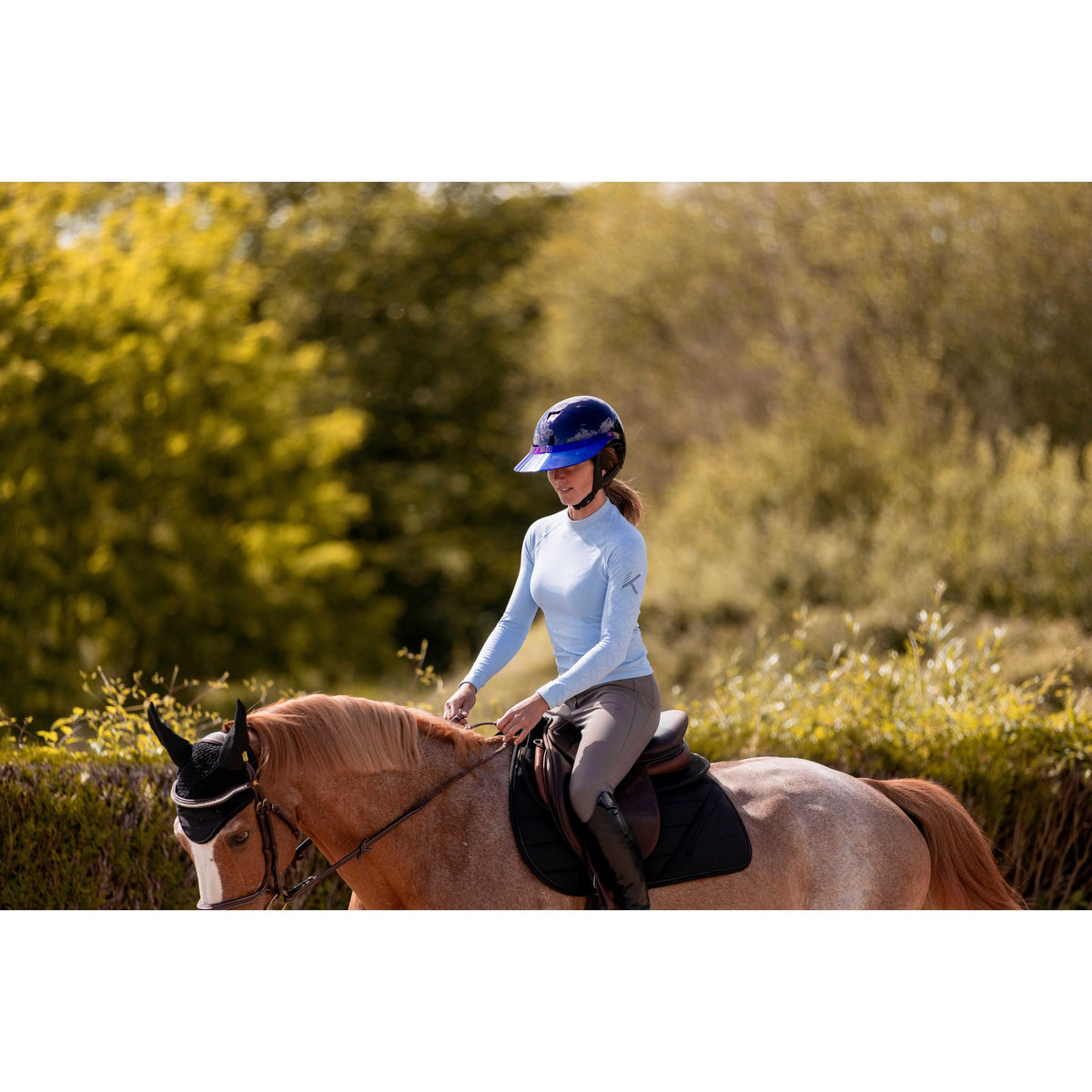 K by EQUITHÈME K-Agility Seamless Baselayer - Women - Light blue - 963109122_ambi_9