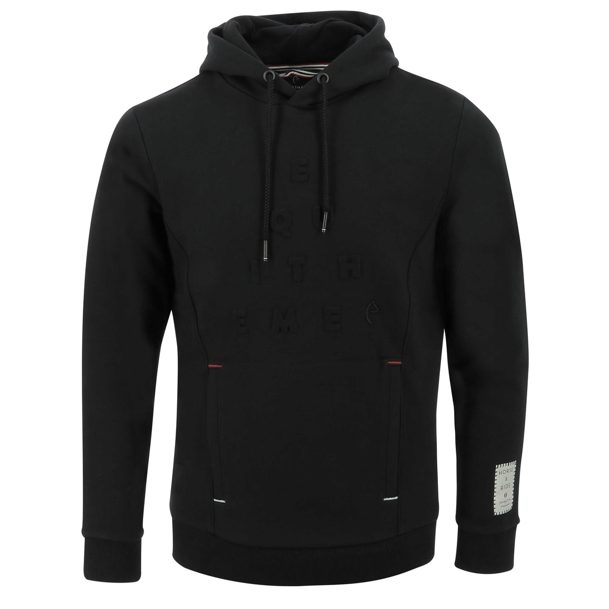 EQUITHÈME Camille Sweatshirt - Adult - Black - 963204023_packshot_3