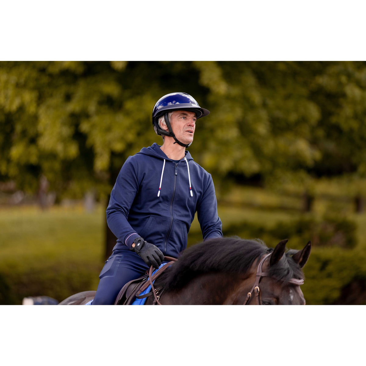 K by EQUITHÈME K-Karim Sweatshirt - Adult - Navy blue - 963224073_ambi_1
