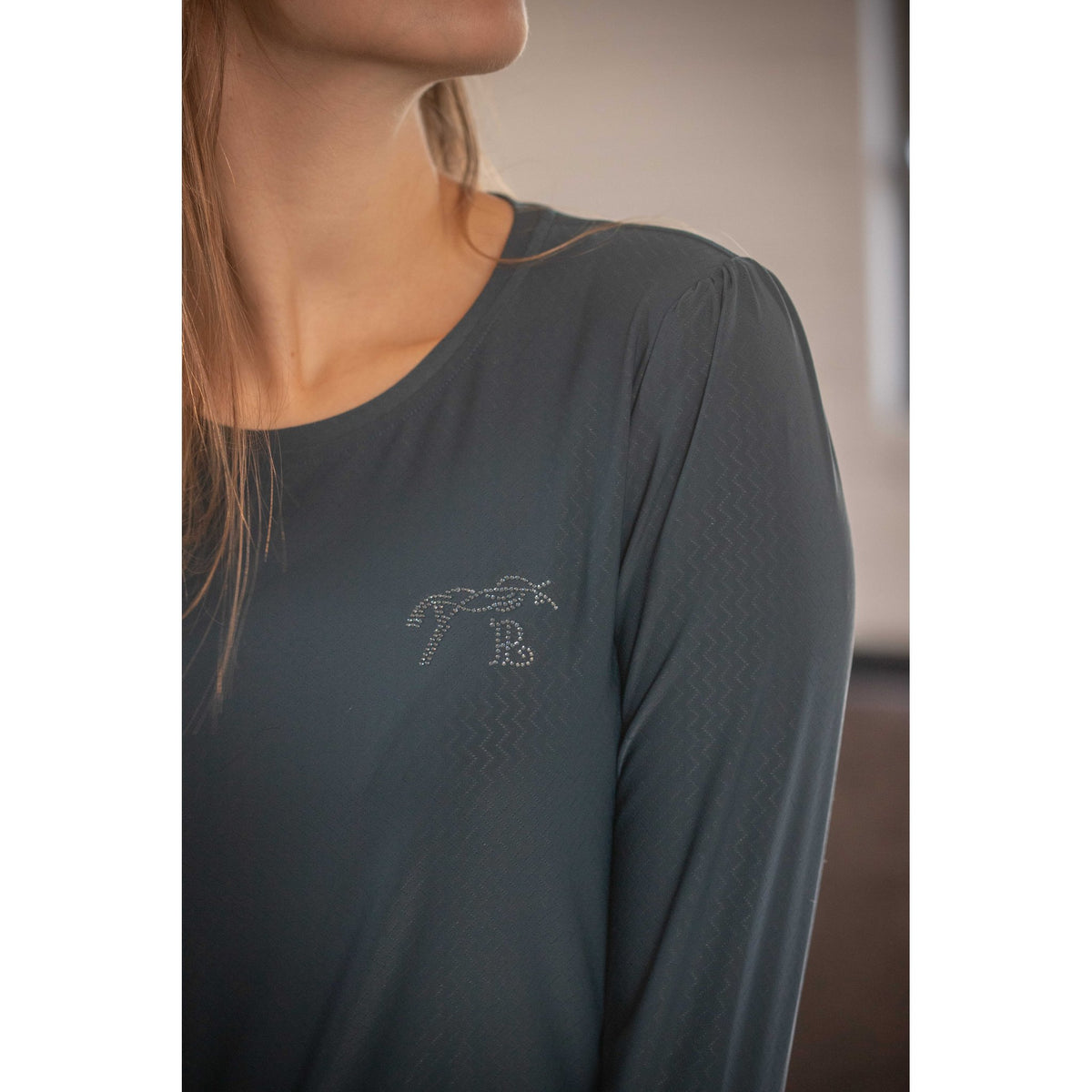 Pénélope Techty Cha T-Shirt - Women - Navy blue - 963435071_ambi_6