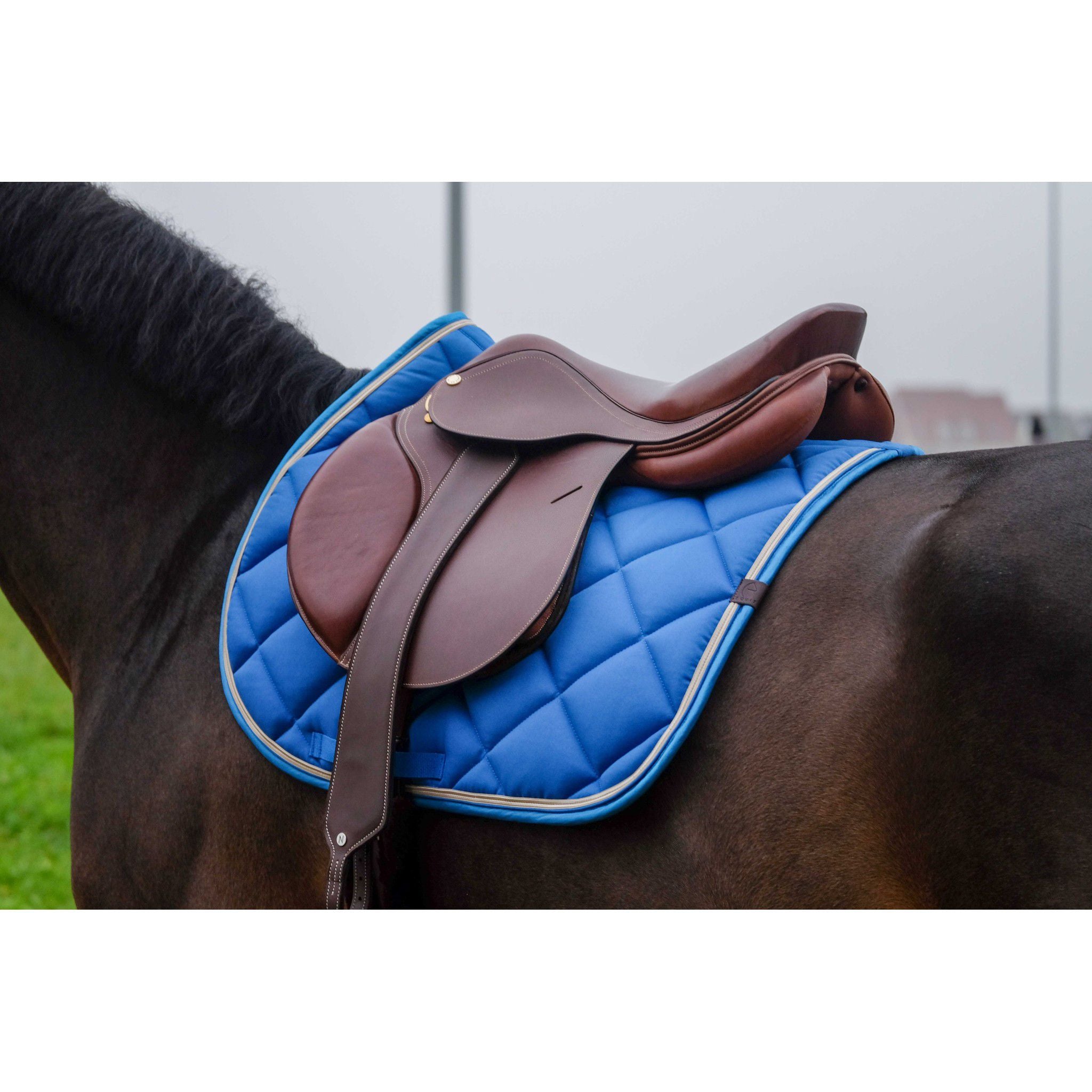 EQUITHÈME Classic Saddle pad - All purpose Royal blue 204773006
