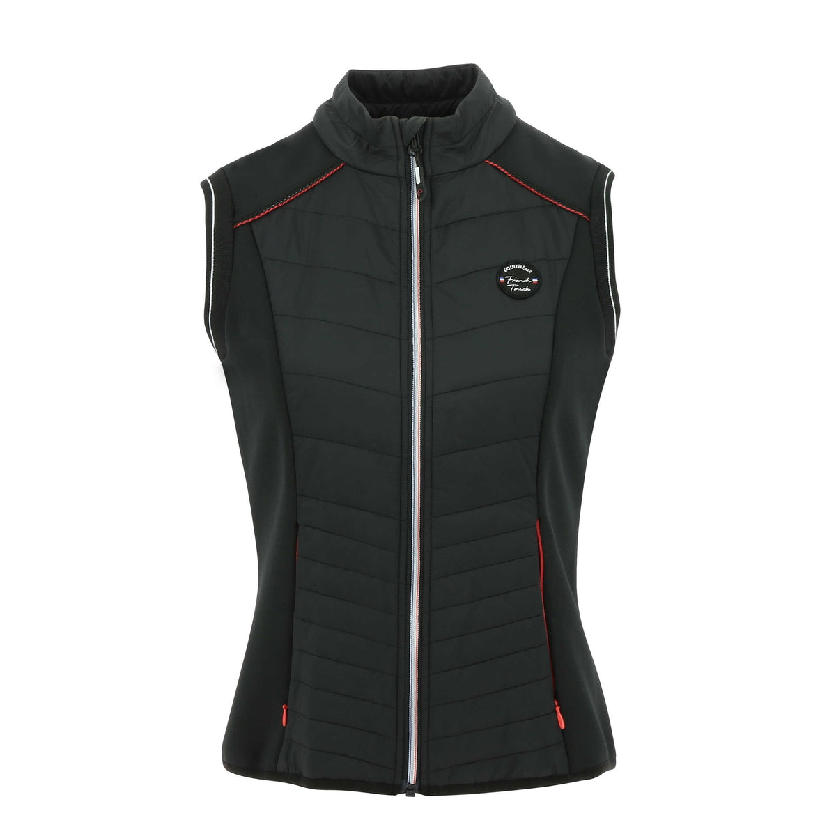 EQUITHÈME Luna Safety Vest - Women - Black - 978054022_packshot_1