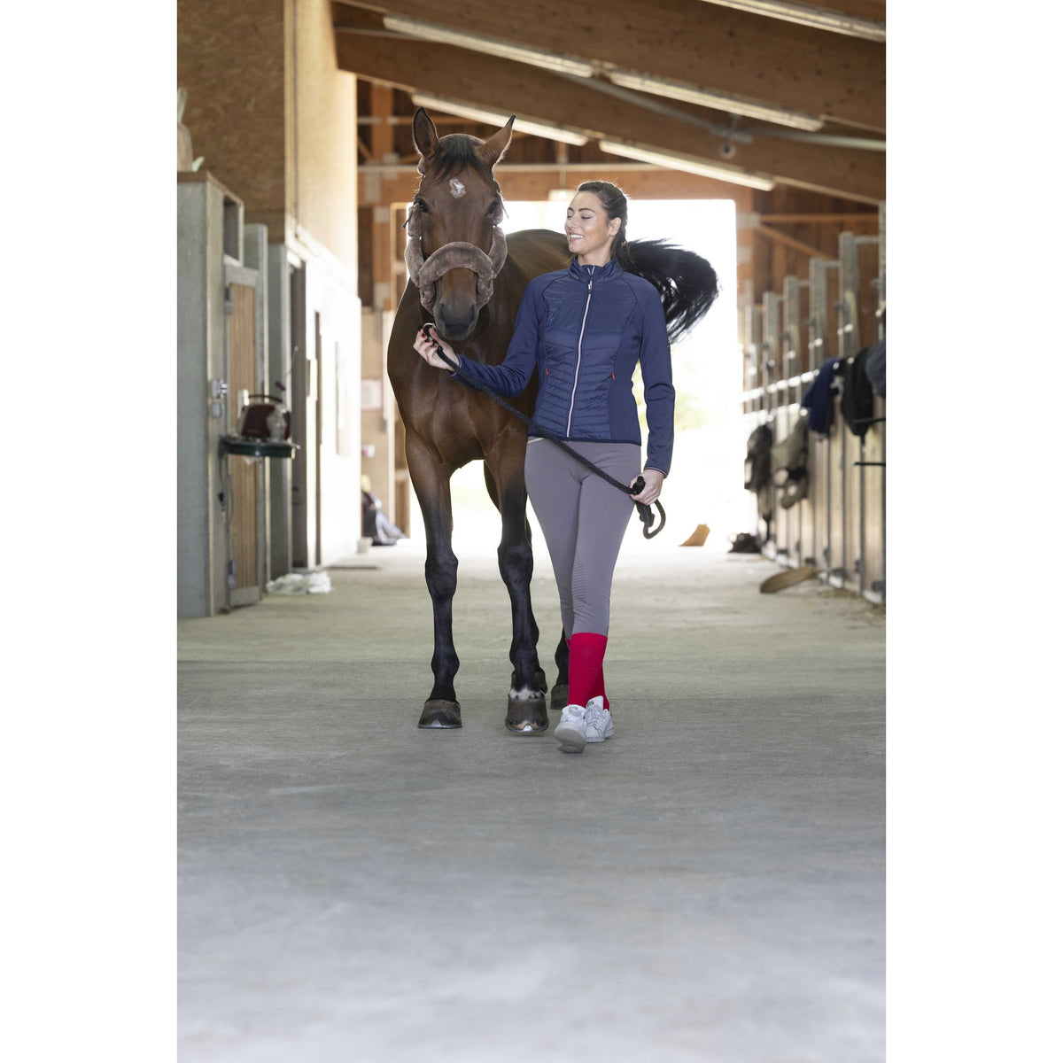 EQUITHÈME Olivia Show Coat - Women - Navy blue - 978105072_ambi_1