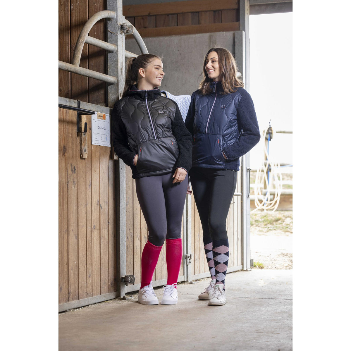 EQUITHÈME Celia Anorak - Women - Navy blue - 978110072_ambi_2