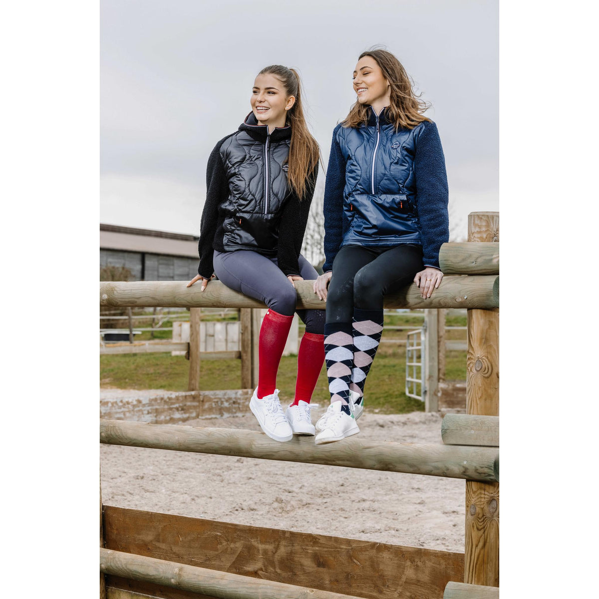 EQUITHÈME Celia Anorak - Women - Navy blue - 978110072_ambi_3