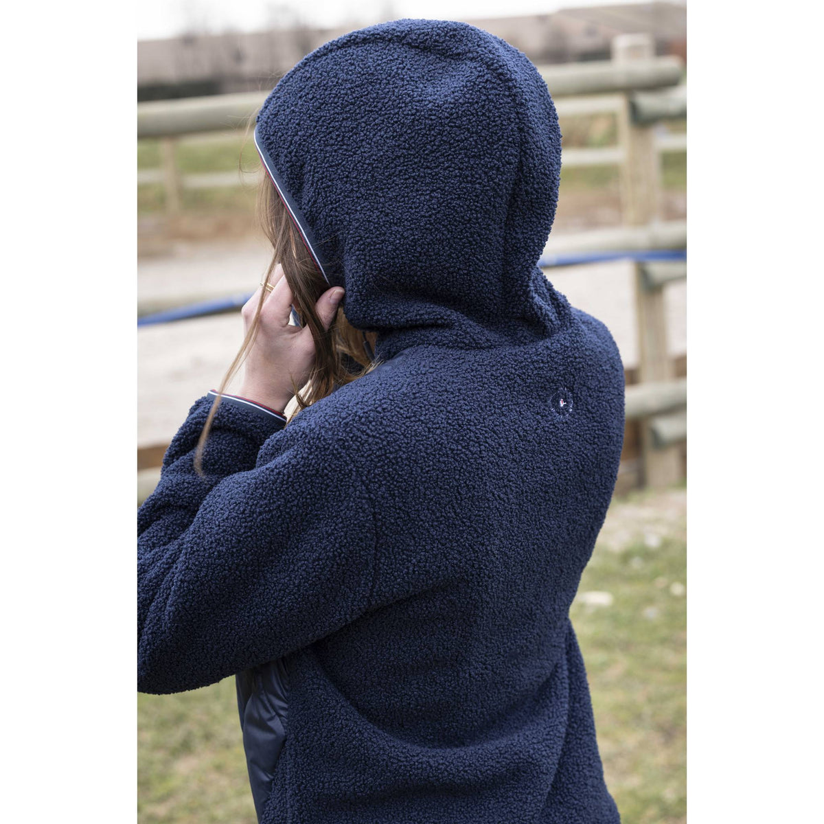 EQUITHÈME Celia Anorak - Women - Navy blue - 978110072_ambi_8