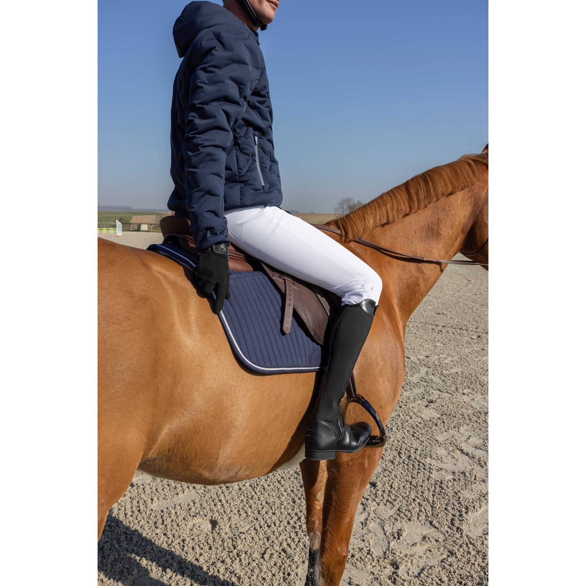 Pro Series Diagonal Show Coat - Men - Navy blue - 978651073_ambi_3