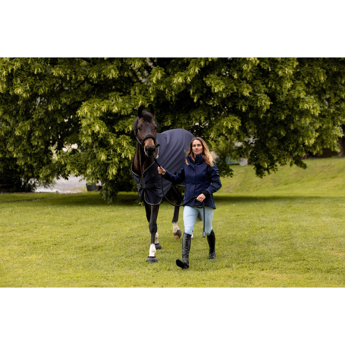 K by EQUITHÈME K-Power Parka - Women - Navy blue - 978741072_ambi_8