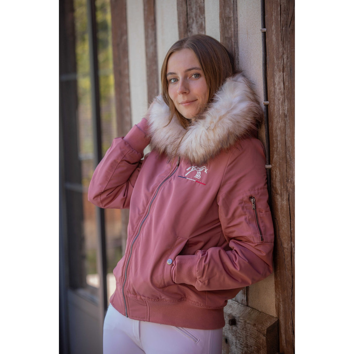 Pénélope Lyon Jacket - Women - Antique pink - 978800161_ambi_2