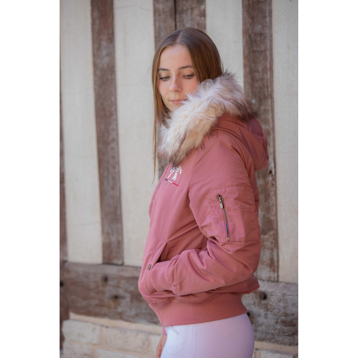 Pénélope Lyon Jacket - Women - Antique pink - 978800161_ambi_3
