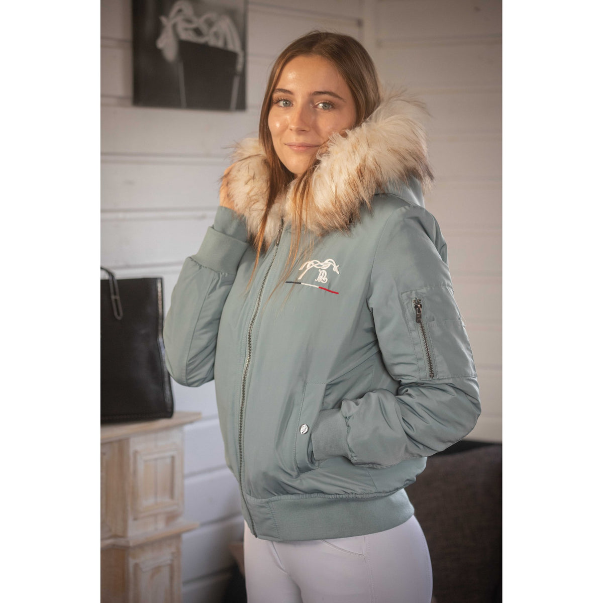 Pénélope Lyon Jacket - Women - Light green - 978800471_ambi_1