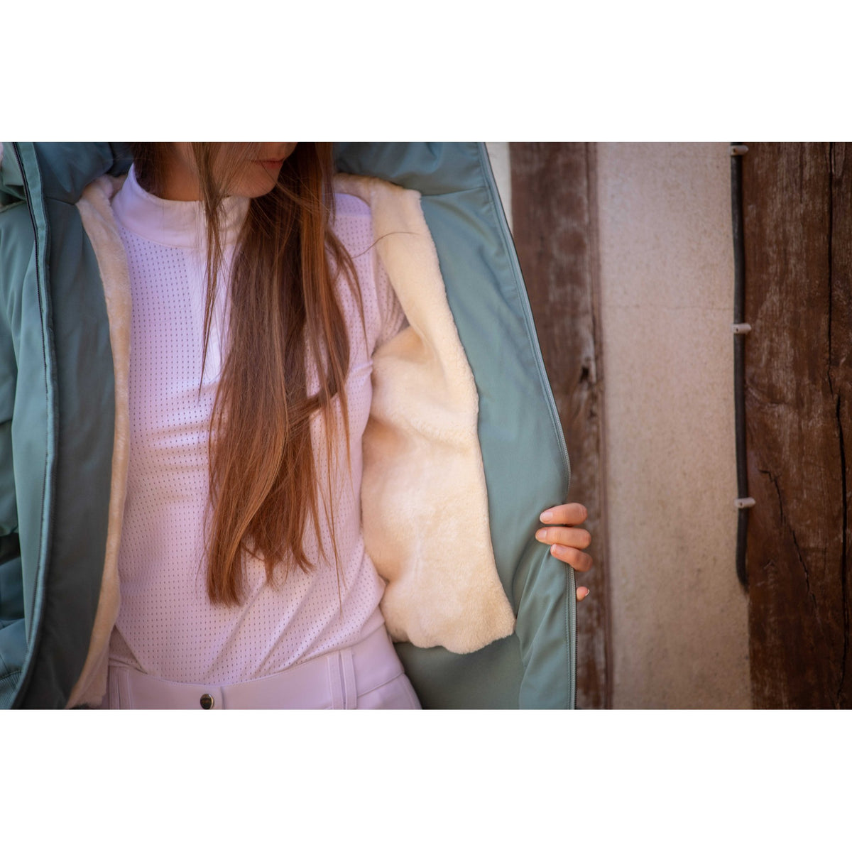 Pénélope Step Jacket - Women - Emerald Green - 978814181_ambi_3