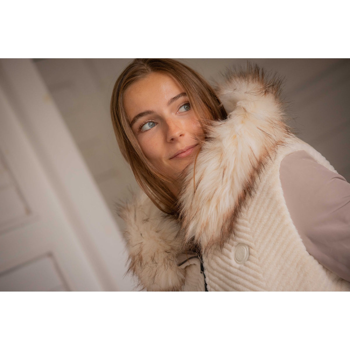 Pénélope PL-Lyon Reversible Jacket - Women - Ecru - 978827271_ambi_7