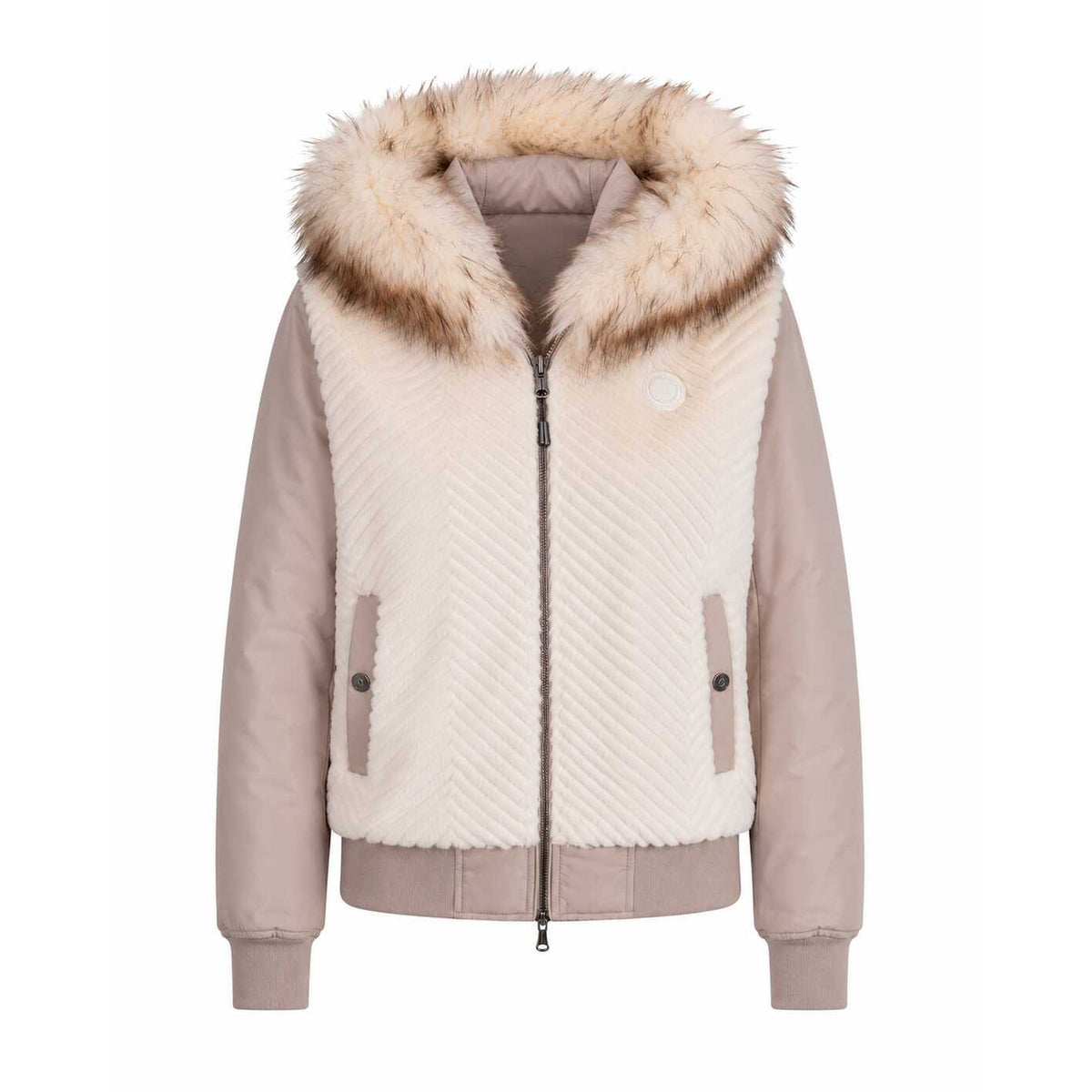 Pénélope PL-Lyon Reversible Jacket - Women - Ecru - 978827271_packshot_1