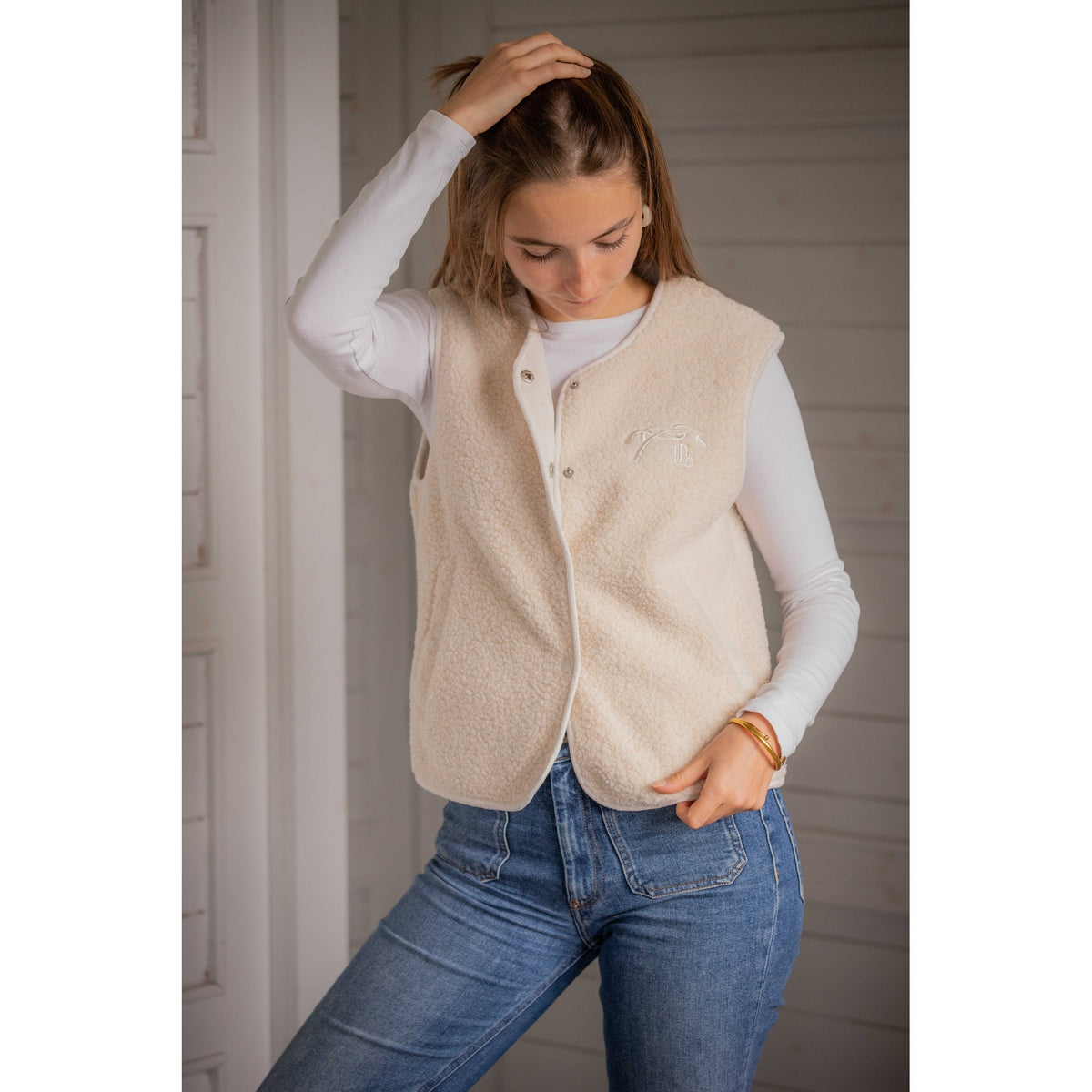 Pénélope Charline Jacket - Women - Ecru - 978832051_ambi_4