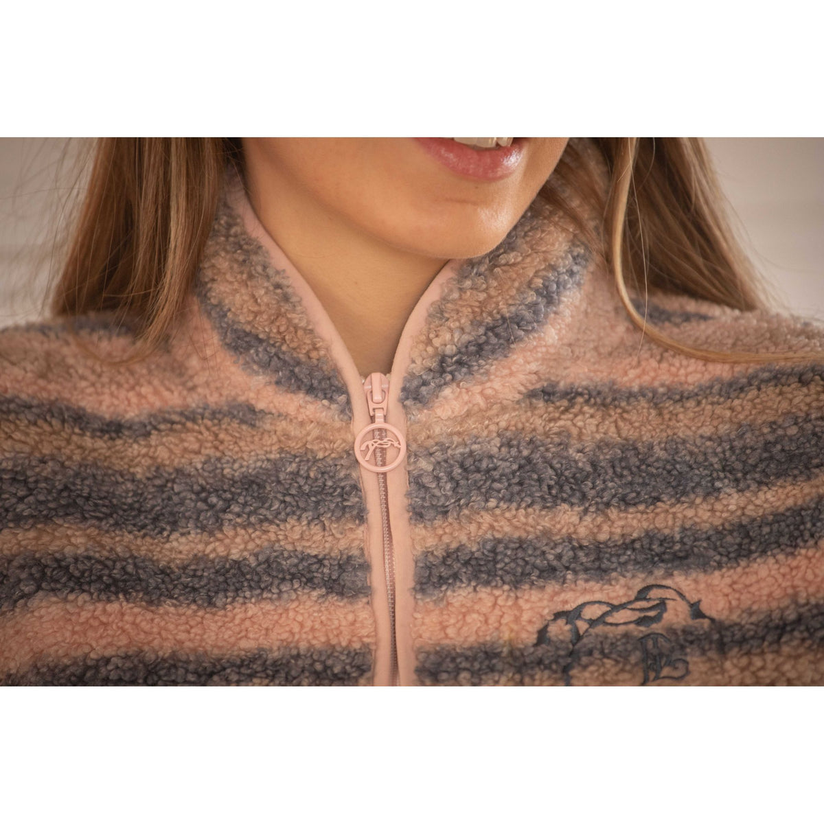 Pénélope PL-Opaline Jacket - Women - Pink/grey - 978925131_ambi_4