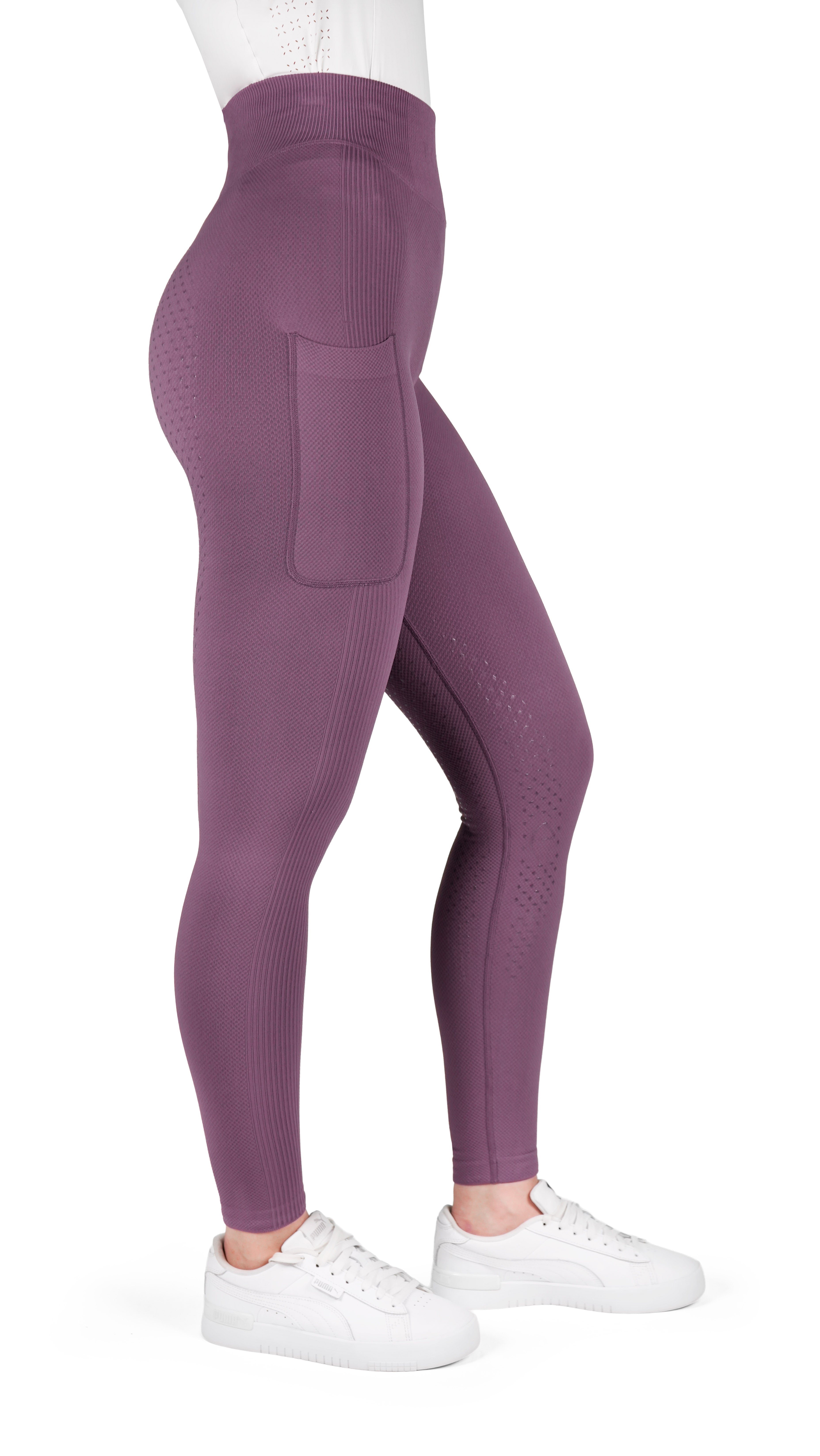 EQUITHÈME Acacia Leggings - Ladies Lilac