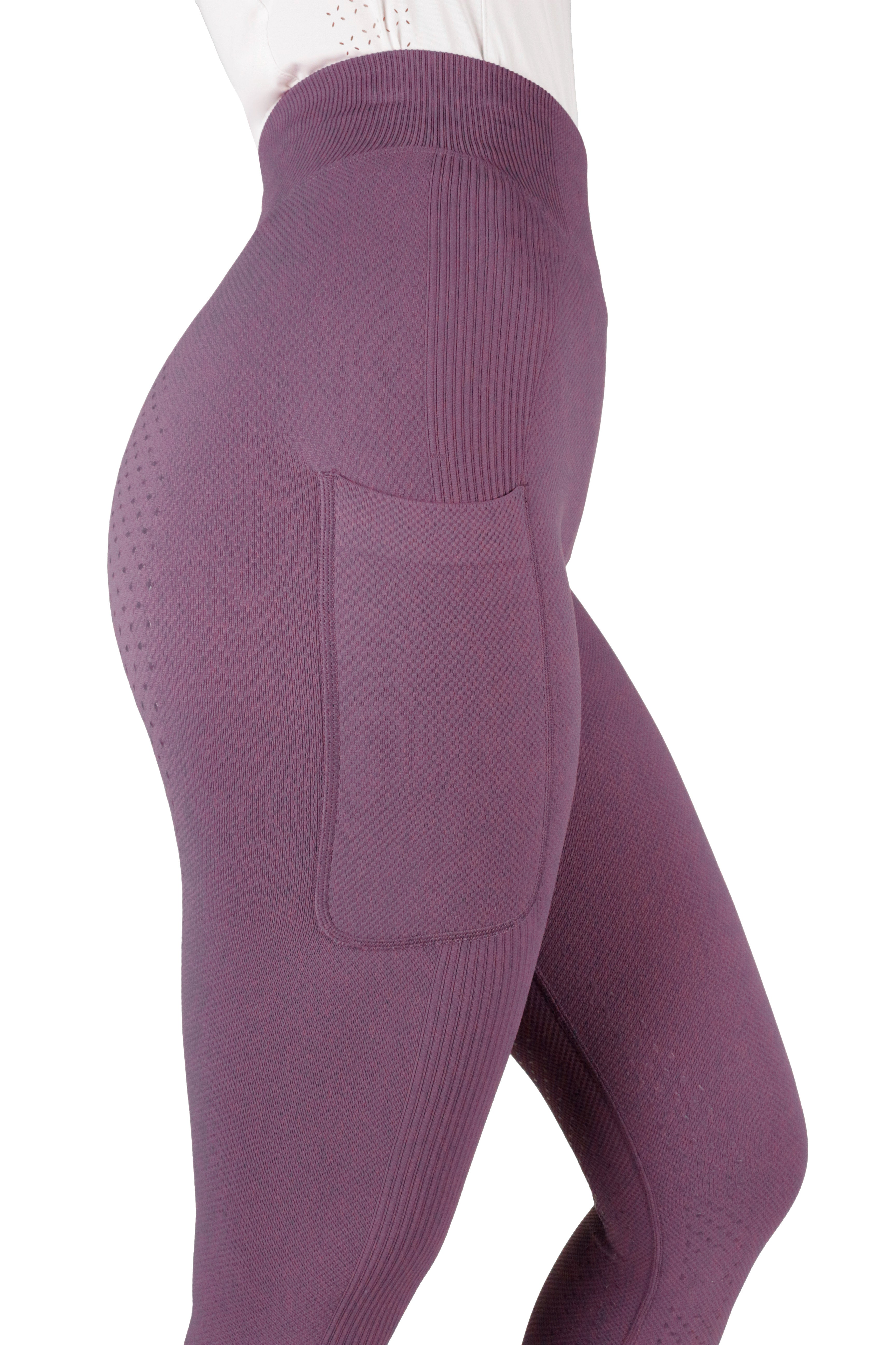 EQUITHÈME Acacia Leggings - Ladies Lilac
