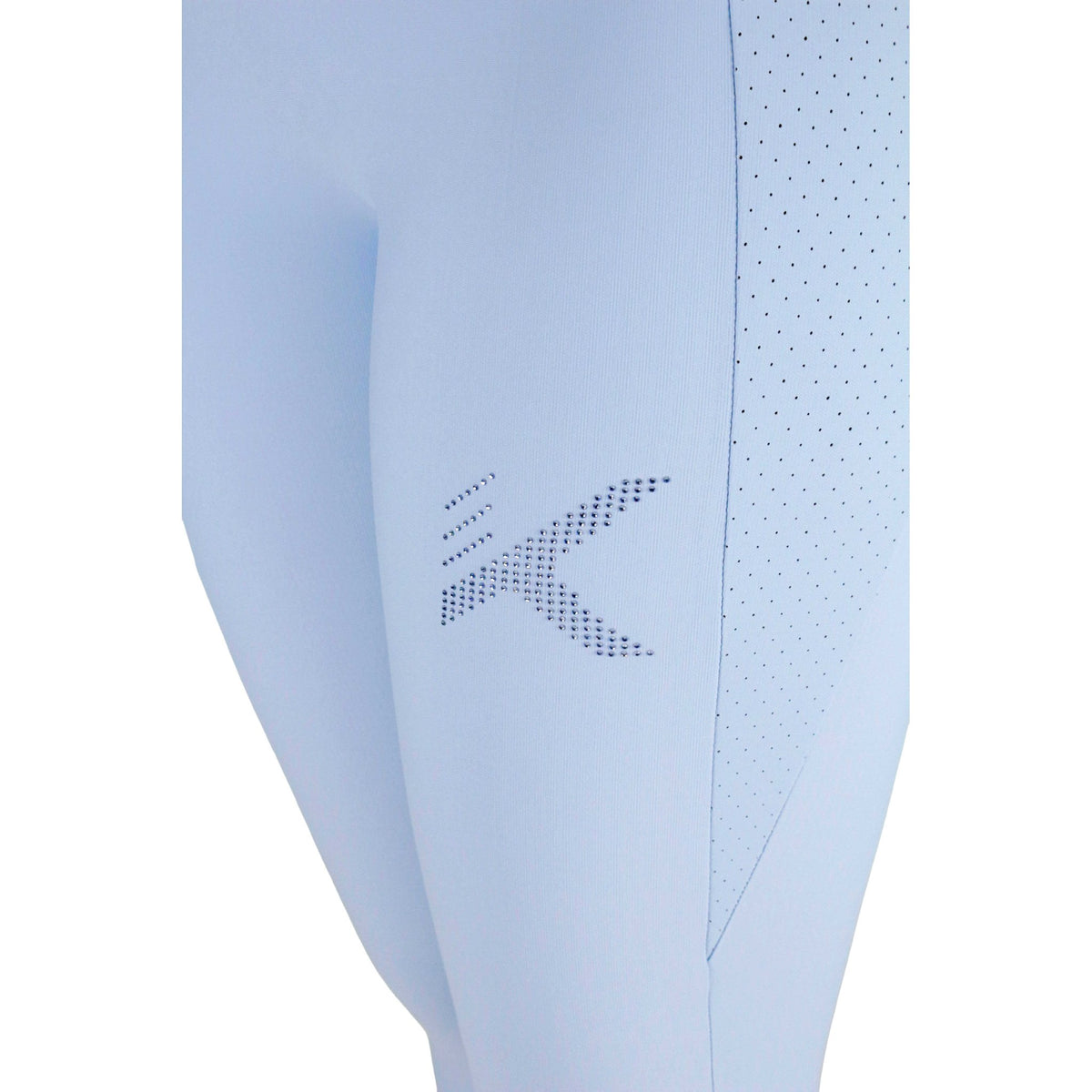 K by EQUITHÈME K-Grip Silicone Grip Riding Leggings - Women - Light blue - 979173636_zoom_2