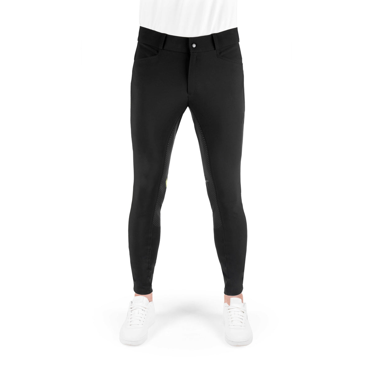 K by EQUITHÈME K-Skill Silicone Seat Riding Breeches - Men - Black - 979370240_packshot_1