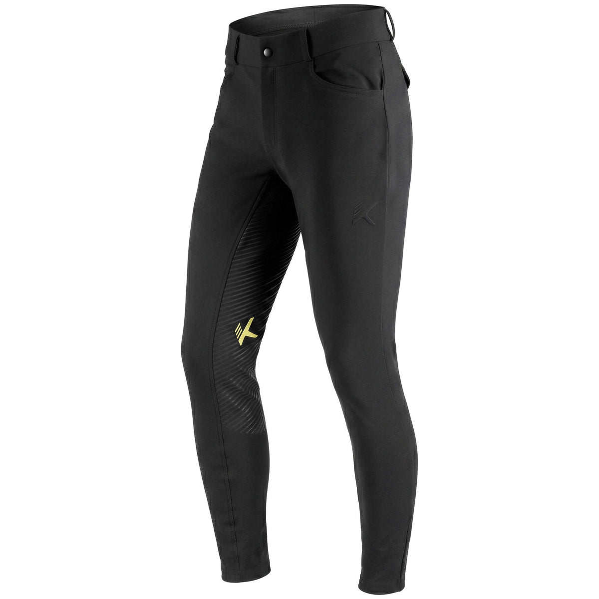 K by EQUITHÈME K-Skill Silicone Seat Riding Breeches - Men - Black - 979370240_packshot_5