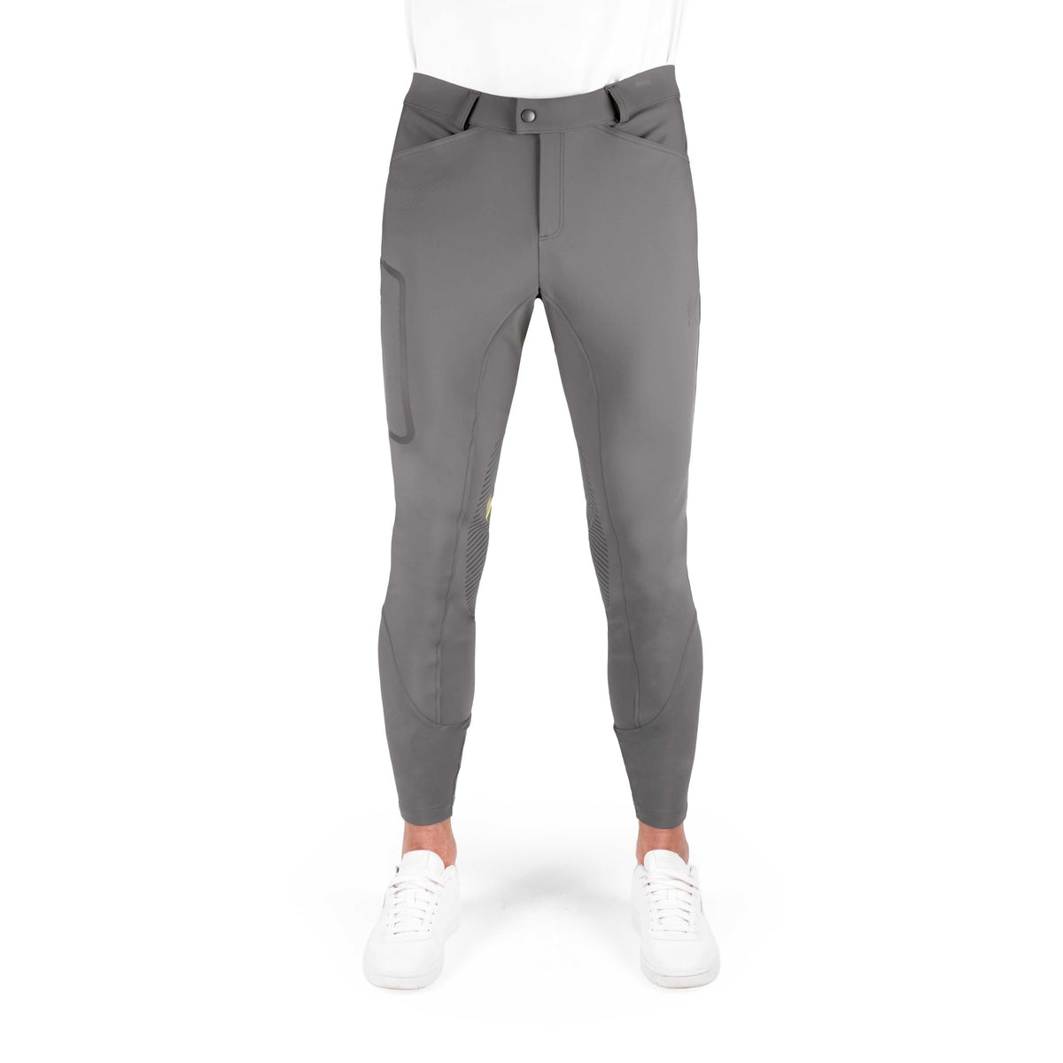 K by EQUITHÈME K-Technik Riding Breeches - Men - Dark grey - 979371640_packshot_1