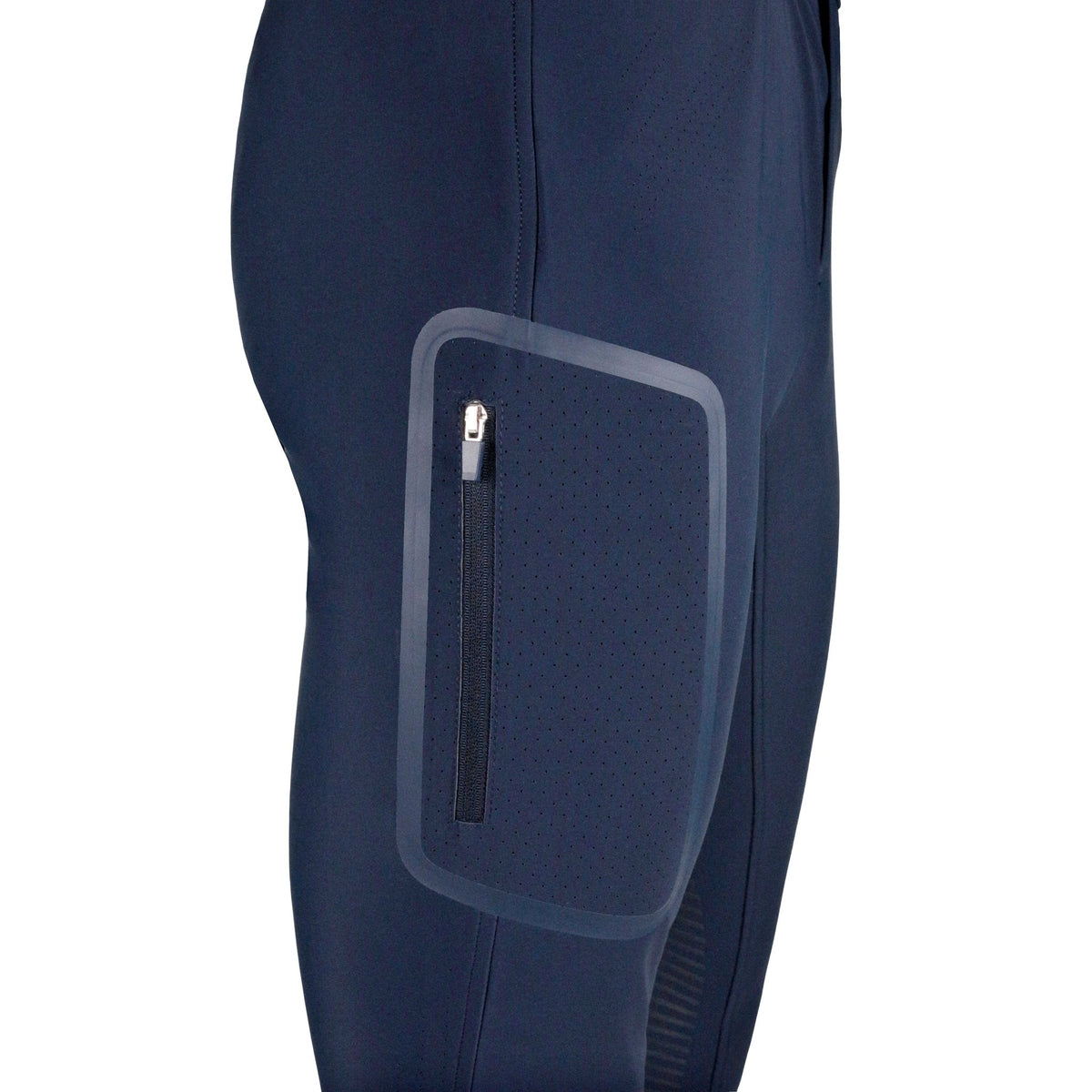 K by EQUITHÈME K-Technik Riding Breeches - Men - Navy blue - 979371740_zoom_2