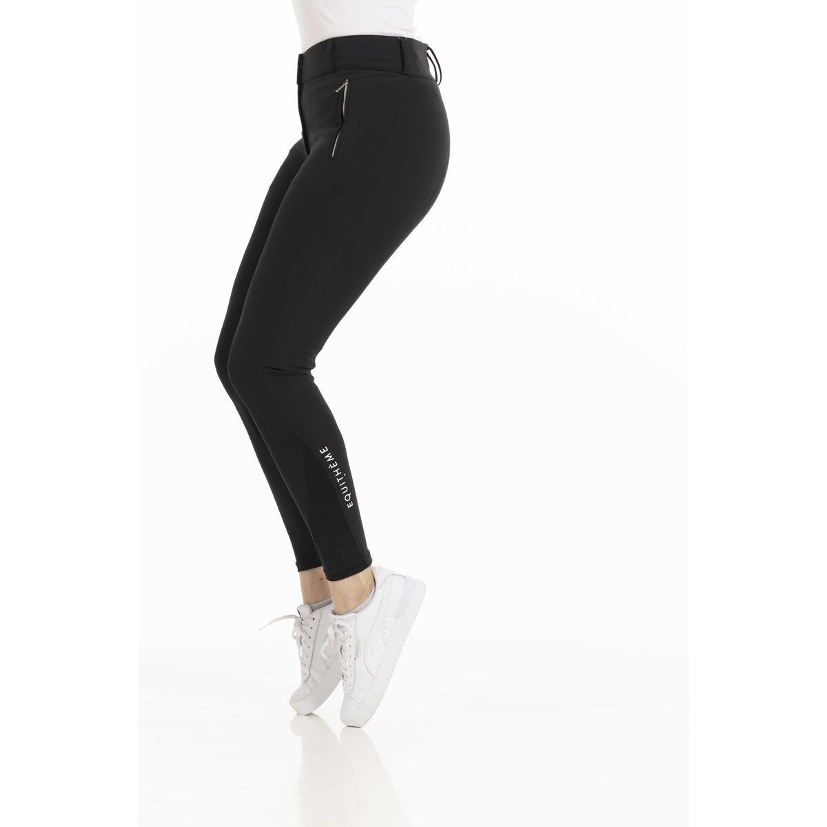 EQUITHÈME Nicole Clarino Full Seat Riding Breeches - Women - Black - 979572236_packshot_5