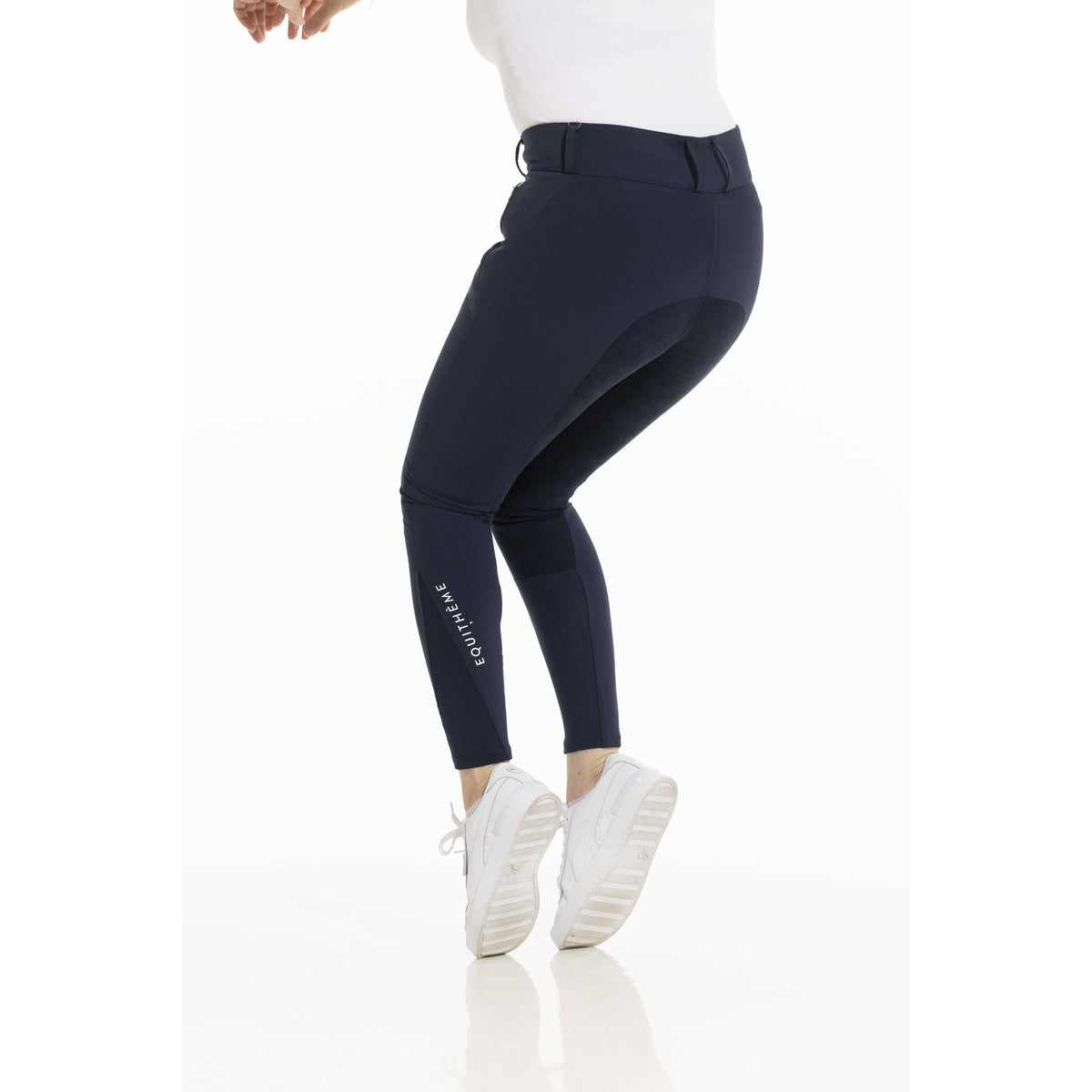 EQUITHÈME Nicole Clarino Full Seat Riding Breeches - Women - Navy blue - 979572736_packshot_1