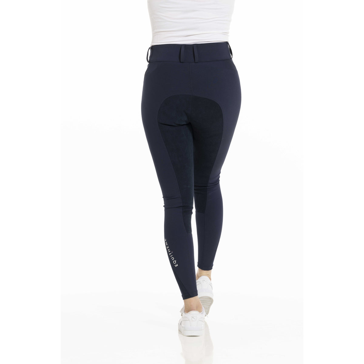 EQUITHÈME Nicole Clarino Full Seat Riding Breeches - Women - Navy blue - 979572736_packshot_3