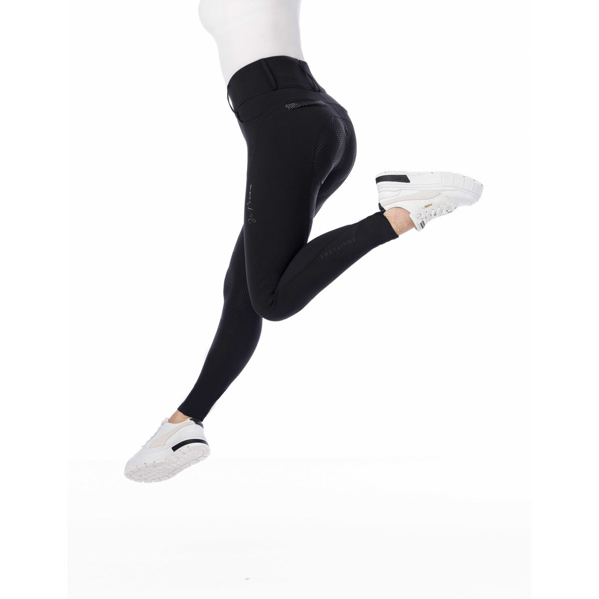 EQUITHÈME Queen Riding Breeches - Women's - Black - 979823236_ambi_4