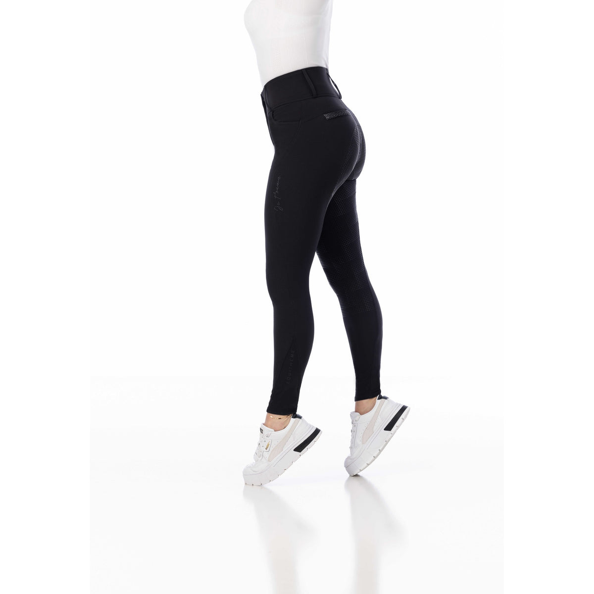 EQUITHÈME Queen Riding Breeches - Women's - Black - 979823236_ambi_5