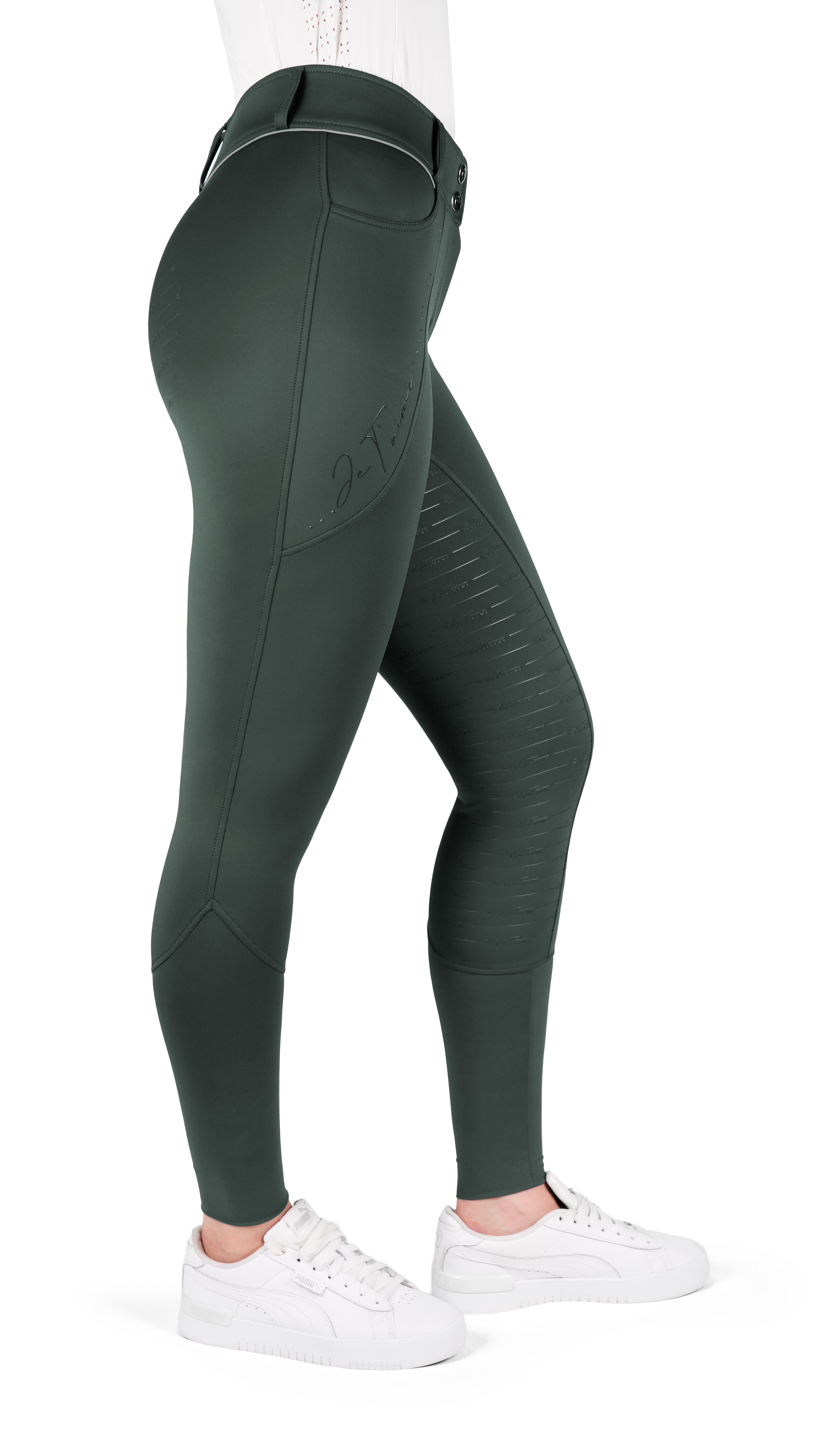 Je t’aime EQUITHÈME Elsa Breeches - Ladies Khaki