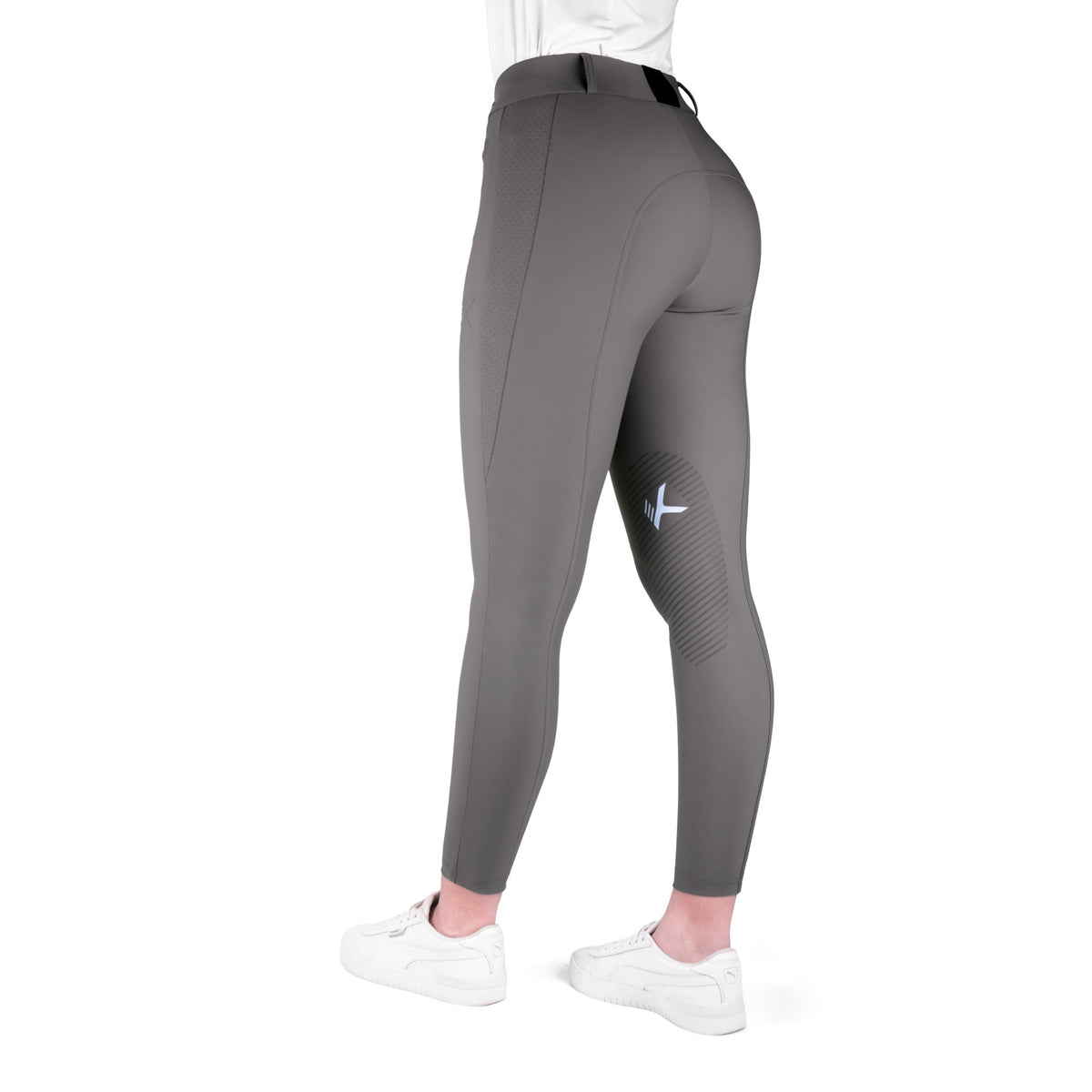 K by EQUITHÈME K-Explore Riding Breeches - Women - Dark grey - 979844036_packshot_5