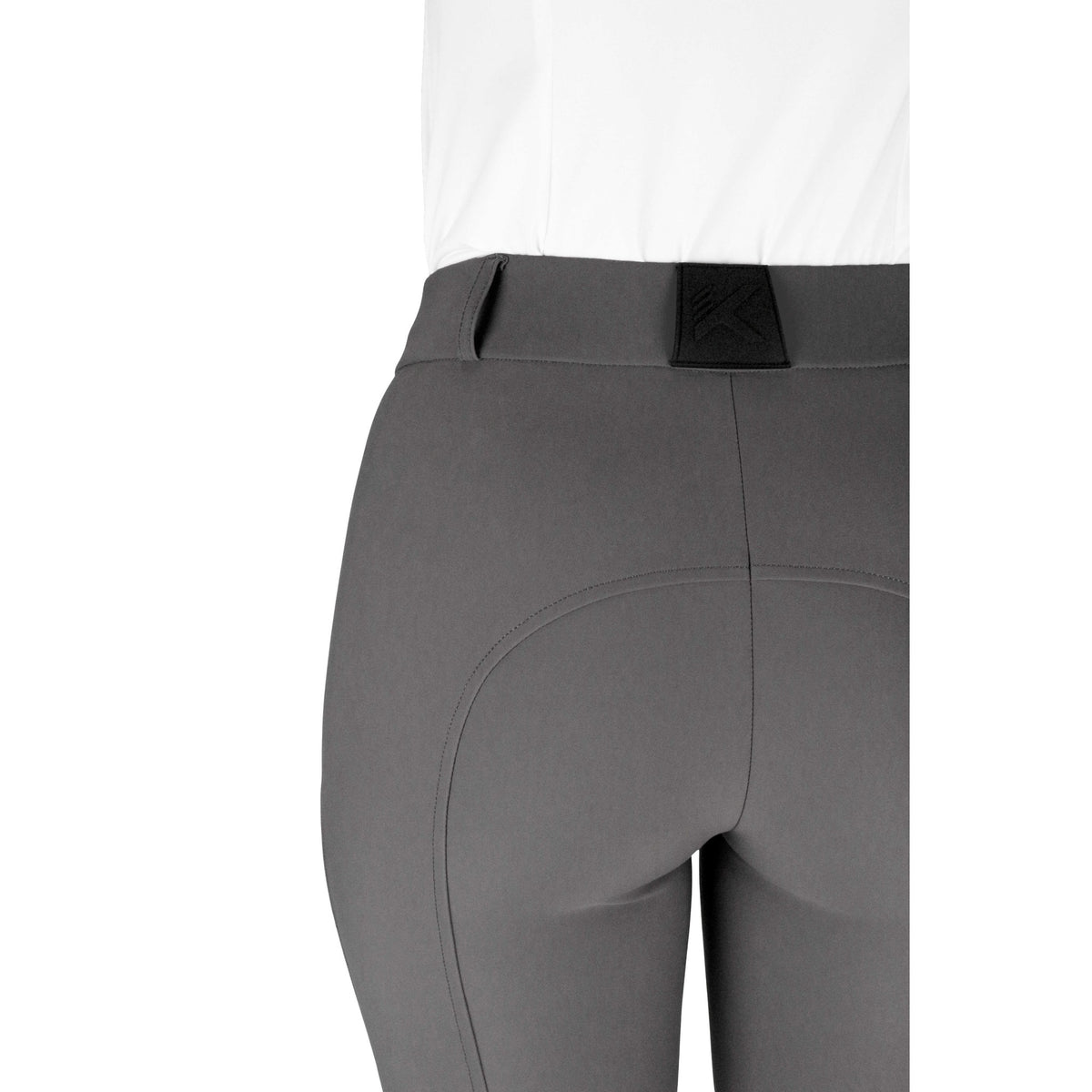K by EQUITHÈME K-Explore Riding Breeches - Women - Dark grey - 979844036_zoom_2