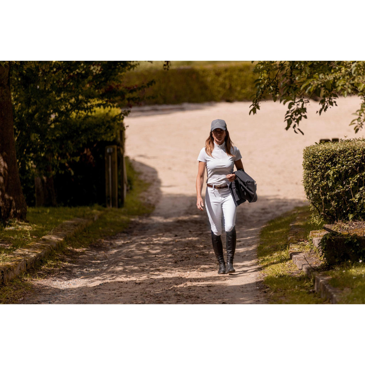 K by EQUITHÈME K-Explore Riding Breeches - Women - White - 979844136_ambi_2