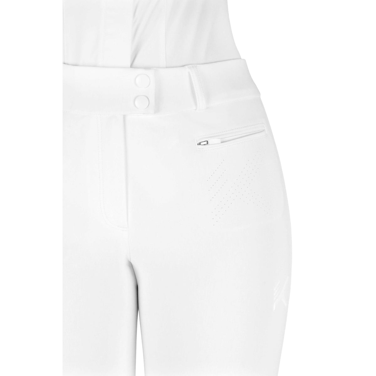 K by EQUITHÈME K-Explore Riding Breeches - Women - White - 979844136_zoom_1