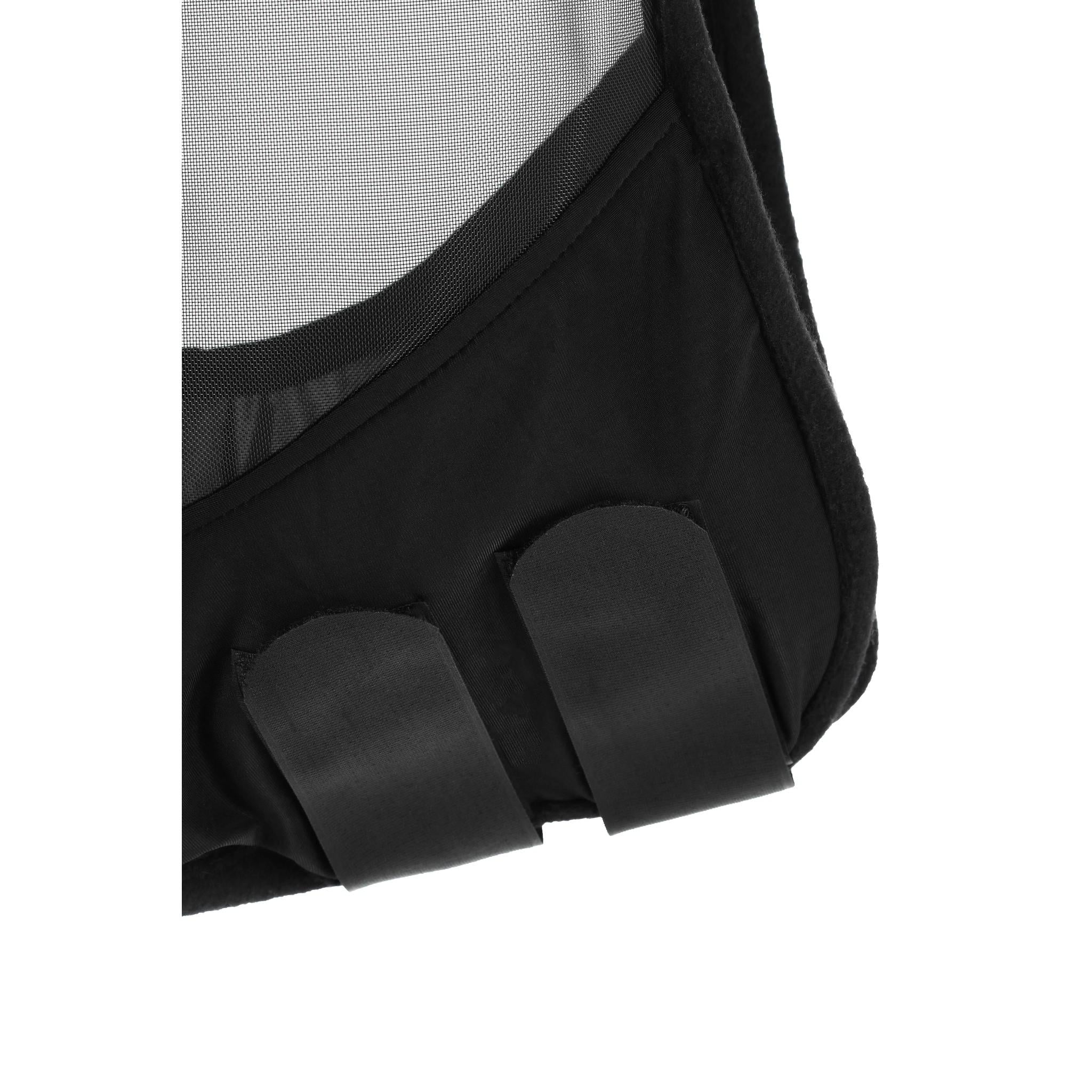 EQUITHÈME Soft UV Protection Fly Mask Black 306030203