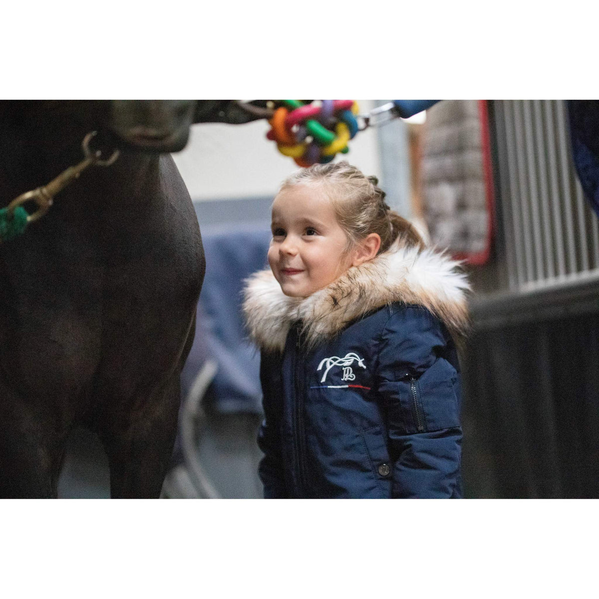 Eden by Pénélope Lyon Jacket - Kids - Navy blue - 980000706_ambi_10