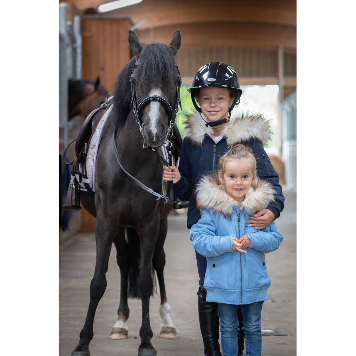 Eden by Pénélope Lyon Jacket - Kids - Navy blue - 980000706_ambi_3
